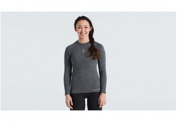 SEAMLESS MERINO BASELAYER LS WOMEN