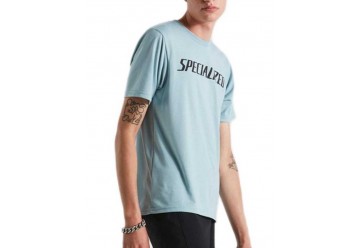 WORDMARK TEE SS MEN ARCTBLU S