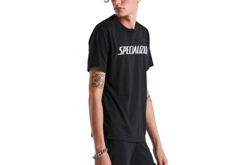 WORDMARK TEE SS MEN BLK S